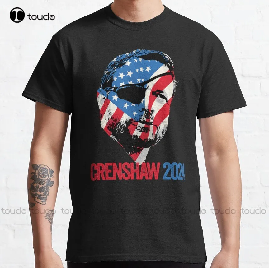 

Dan Crenshaw 2024 Classic T-Shirt Boys' Tops, Tees & Shirts Custom Aldult Teen Unisex Digital Printing Tee Shirt Xs-5Xl Cotton