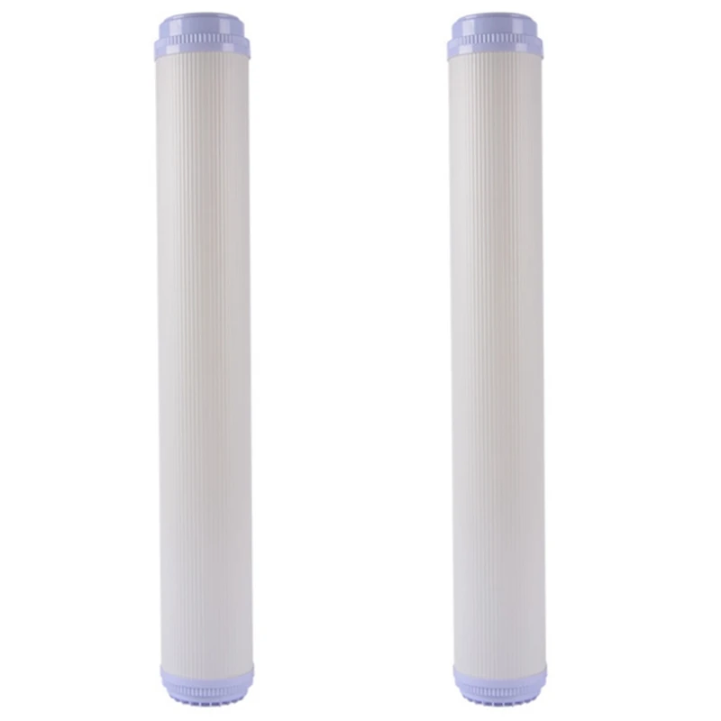 

2 шт. 20 дюймов ультрафильтрация UF мембранный фильтр элементы плоский рот Универсальный Очиститель Воды фильтрующих элементов