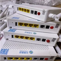 6pcs f673av9 dual band 4ge 1tel2usb 5g wifi onu gpon fiber modem network router english firmware terminal