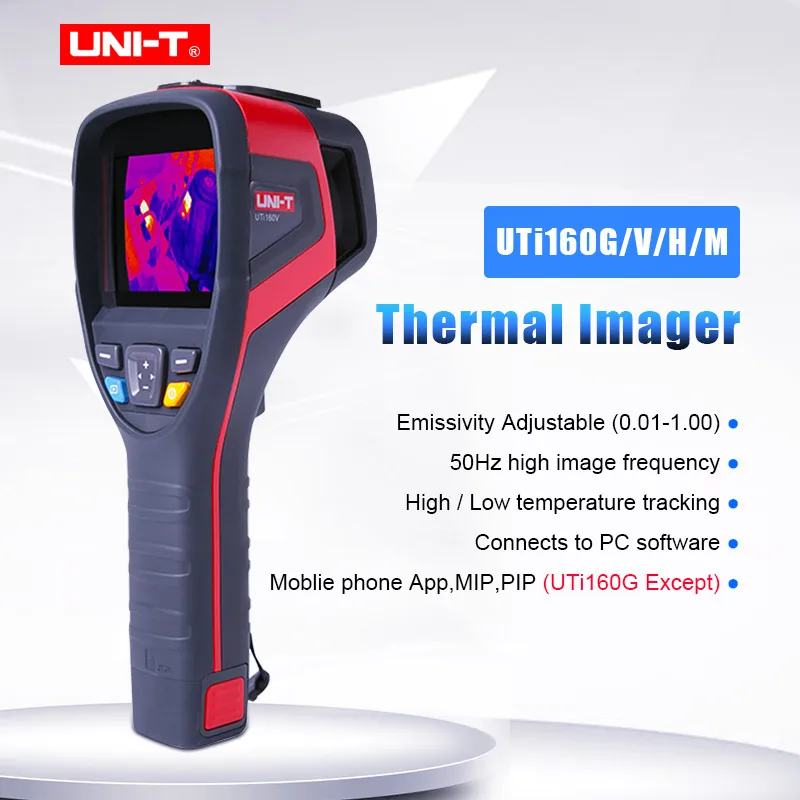 

Thermal Imager UNI-T UTi160G UTi160V UTi160H UTi160M Industrial Inspection Focus Thermal Imaging Thermometer USB Communication
