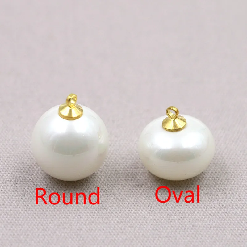 Пуговицы с имитацией жемчуга 10 шт. пластиковые пуговицы высокого качества для