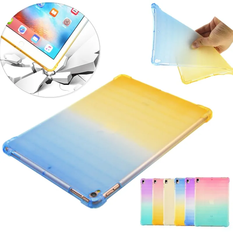 ТПУ чехол для ipad 9 7 2018 2017 Air 1 2 Pro 9. прозрачный Силиконовый противоударный 10 3 2019