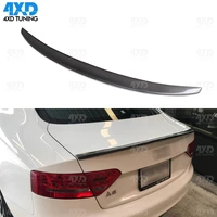 for audi a5 coupe carbon fiber rear spoiler rear trunk wing gloss black s5 style 2 doors 2010 2011 2012 2013 2014 2015 2016