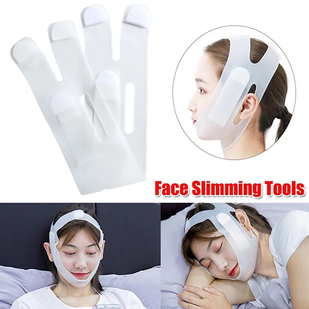 Новый силиконовый бандаж для похудения и уменьшения подбородка тонкий массажер