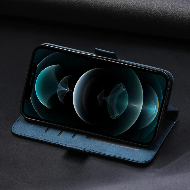 Чехол-книжка для Huawei Honor 9S кожаный с отделением-бумажником | Мобильные телефоны и