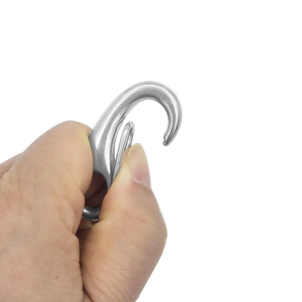 

2' 304 Boat Marine Stainless Steel Gate Spring Clip Snap Hook / Lobster Claw