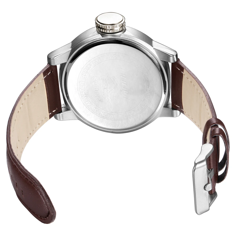 

New Brand Fashion Leisure Men' Watch Luxury Leather Watchband Multi-function Waterproof Quartz Men Simple Watch RelogioMasculino