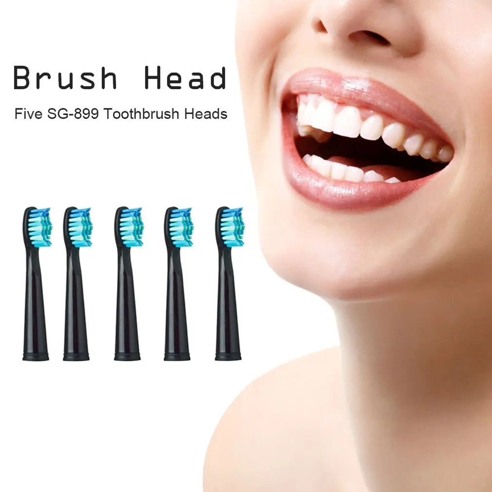 2/4/5 шт головка электрической зубной щетки антибактериальные автоматическая