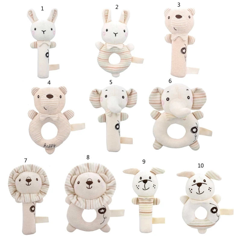 

L21F Infant Rattle Toy Stuffed Accompany Accessories Suitable for Newborn Babies