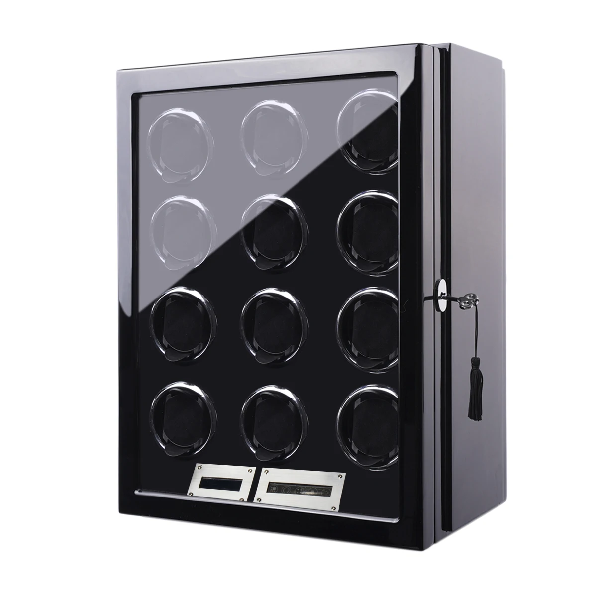 Новый автоматический вращающийся на батарейках/с сенсорным экраном 12 слотов