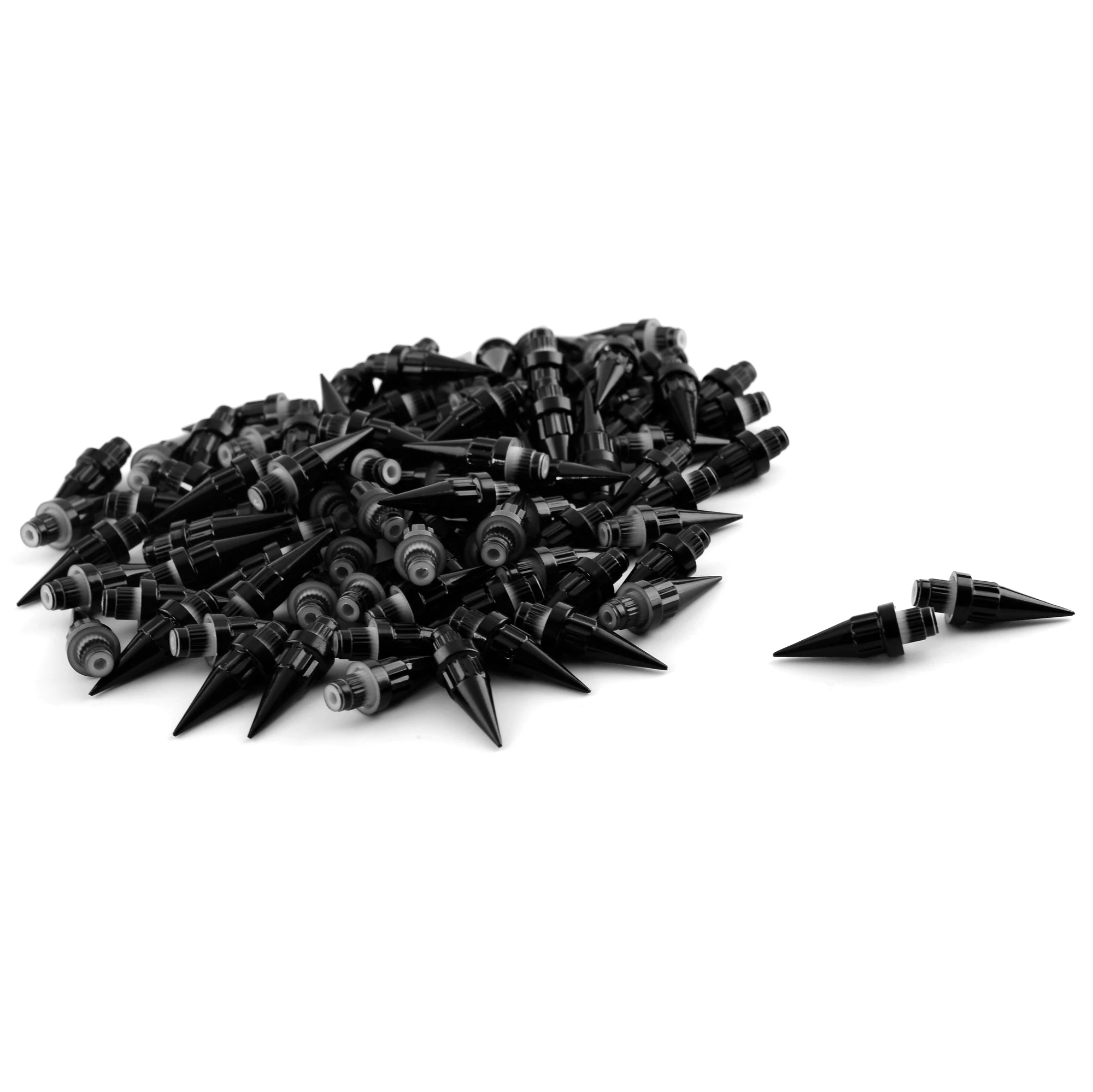 25 шт. черные универсальные заостренные колесные заклепки гайки для RS обода