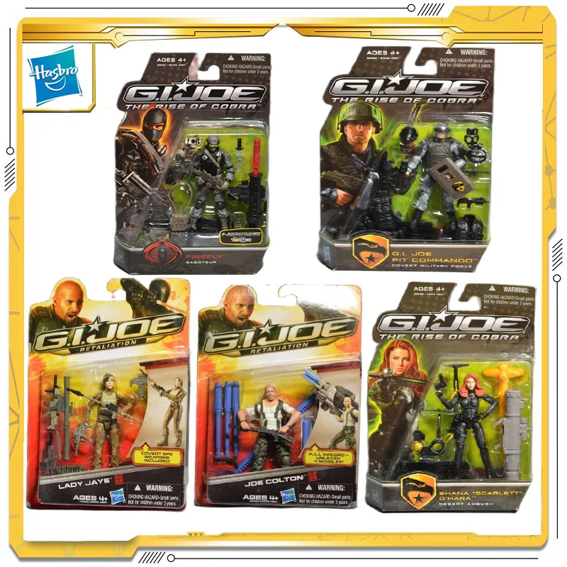 Оригинал Hasbro G.I. Джо леди Джай Светлячок яма Коммандо Скарлетт Колтон экшн и
