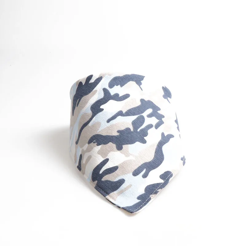 Камуфляжная бандана для собак шарф-ошейник домашних животных шейный платок и