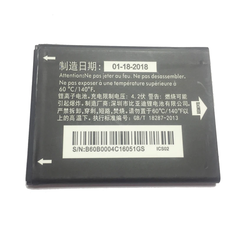 Сменный аккумулятор TLi014A1 CAB31P0000C1 1300 мАч для смартфонов Alcatel one touch 4033D 4032D POP C3 Pixi 4007D