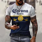 Летняя Повседневная футболка TEXACO в стиле ретро, модель 2021 года, уличная мода, Мужская свободная футболка большого размера с короткими рукавами и принтом монограммы