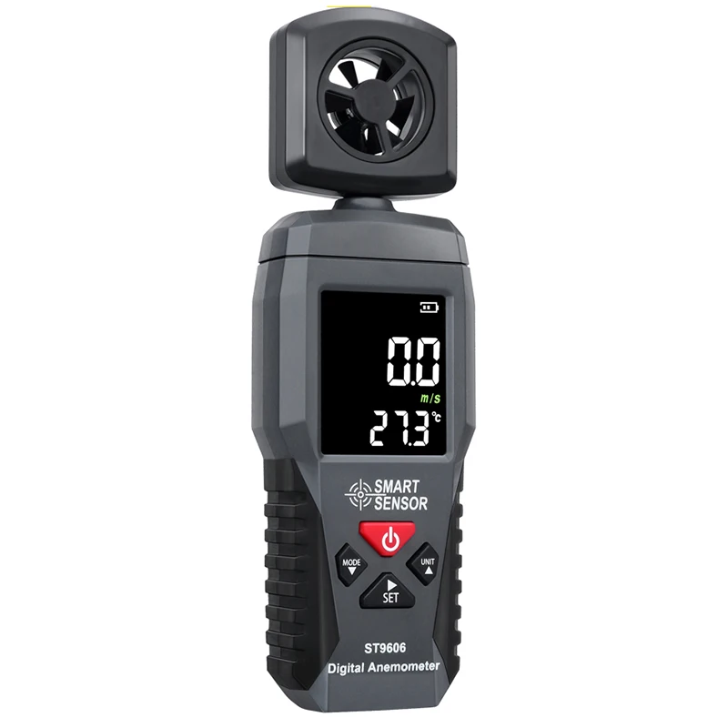 SMART SENSOR Wind Gauge ST9606 Portable Hand-Held Anemometer Speed Meter Measuring Instrument | Инструменты