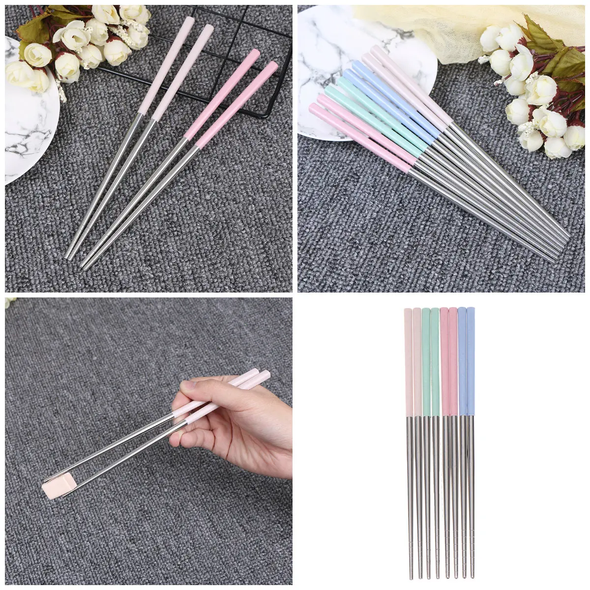 Милый портативный набор для пикника Подарочный детский офисный столовая посуда