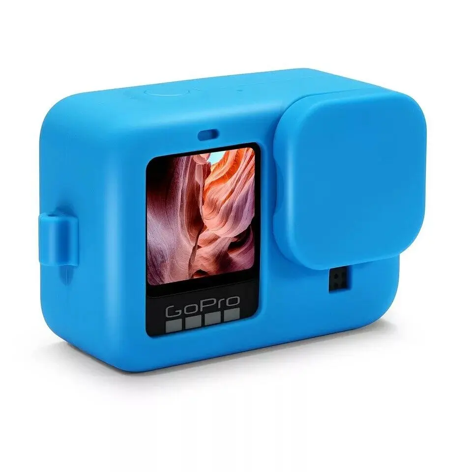 Silicone Armor Skin Case Body Cover Protector for Gopro Hero 8 9 Hero8 Hero9 Action Camera | Электроника
