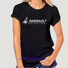 Женские футболки Dassault Falcon авиационная черная футболка с принтом Футболки размер S-4XL Харадзюку мужская одежда