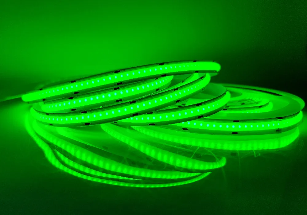RGB COB LED Strip 12V 24V 630LEDs/m High Density Soft Flexible Tape Light For Indoor Decoration Lighting | Лампы и освещение