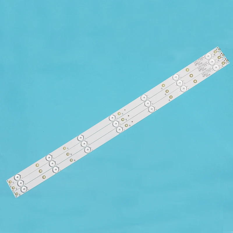 Новая светодиодная лента для подсветки 32 дюйма светодиодсветодиодный 7 ламп 3 в