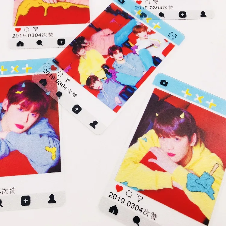 Txt Tomorrow X Together Soobin Yeonjun Beomgyu Taehyun Hueningkai Portrait Lomo Cards Kpop фото карты маленькие K-pop |