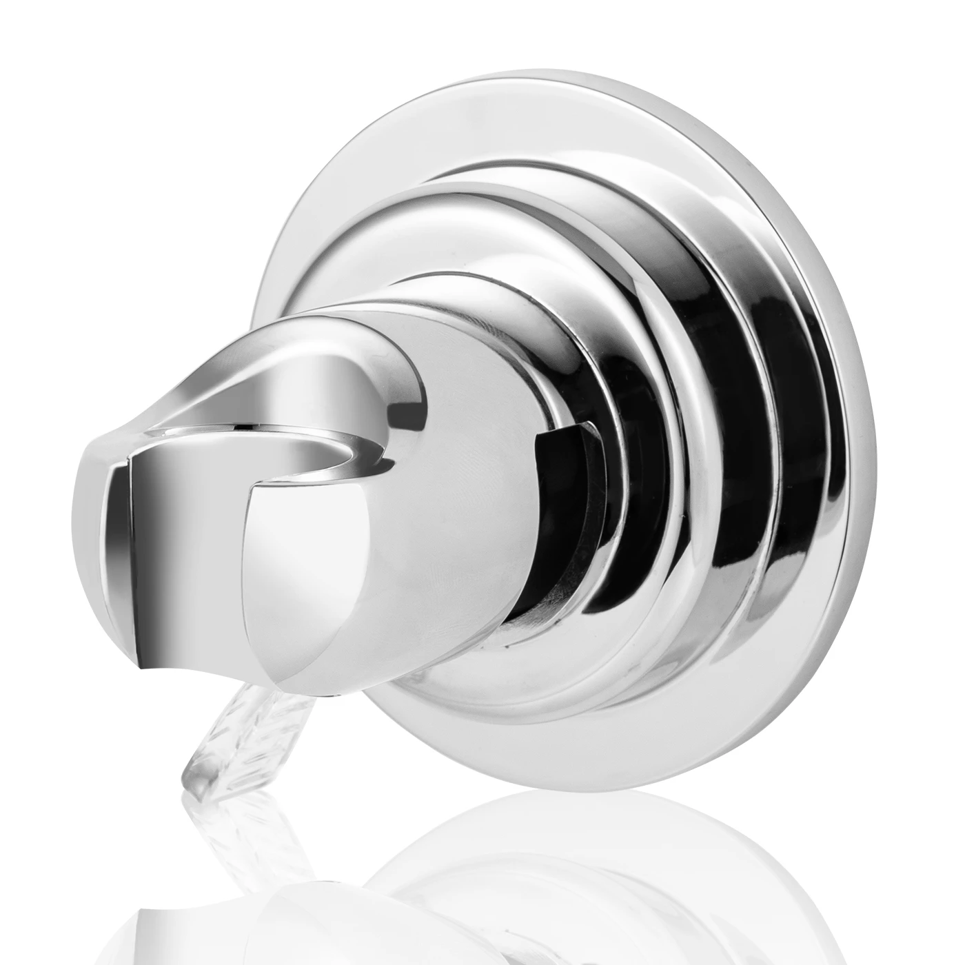 Держатель для душевой лейки с вакуумной присоской универсальный настенный