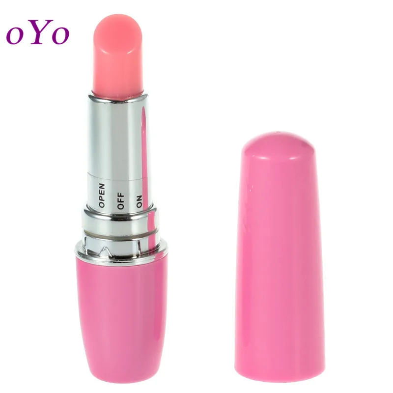 Oyo мини Маскировка губная помада Электрический вибратор в виде пули Секс-игрушки