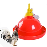 automatic chicken drinking fountain device round hanging cup waterer bowl pet poultry water drinker household pet feed