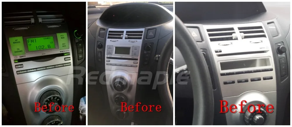 Ips Android 9,0 автомобильный dvd-плеер gps навигация Мультимедиа Стерео для Toyota Yaris 2005-2011 Авто Радио Аудио Bluetooth головное устройство