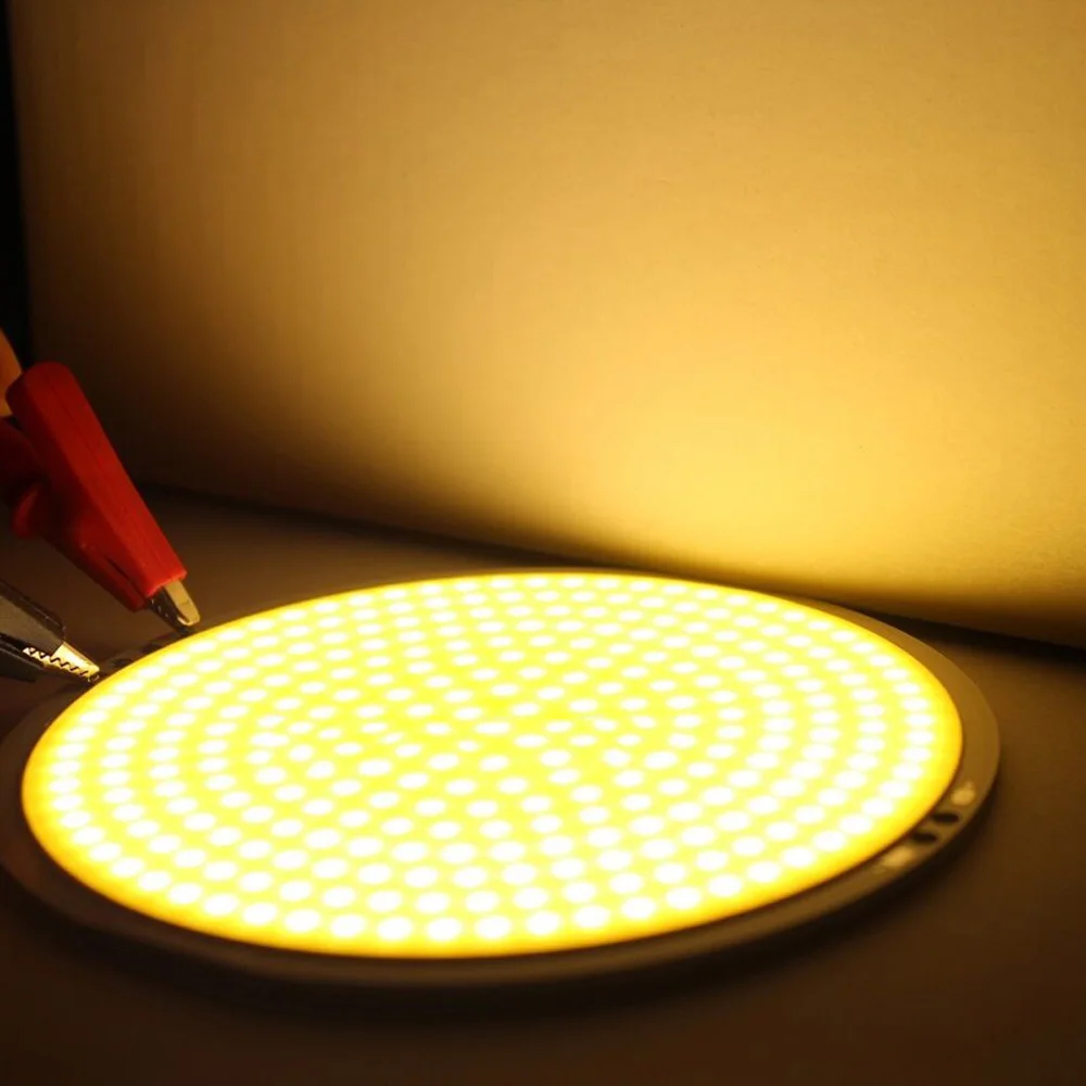 Высокая яркость 60 Вт круглый COB светодиодный светильник источник чип на плате