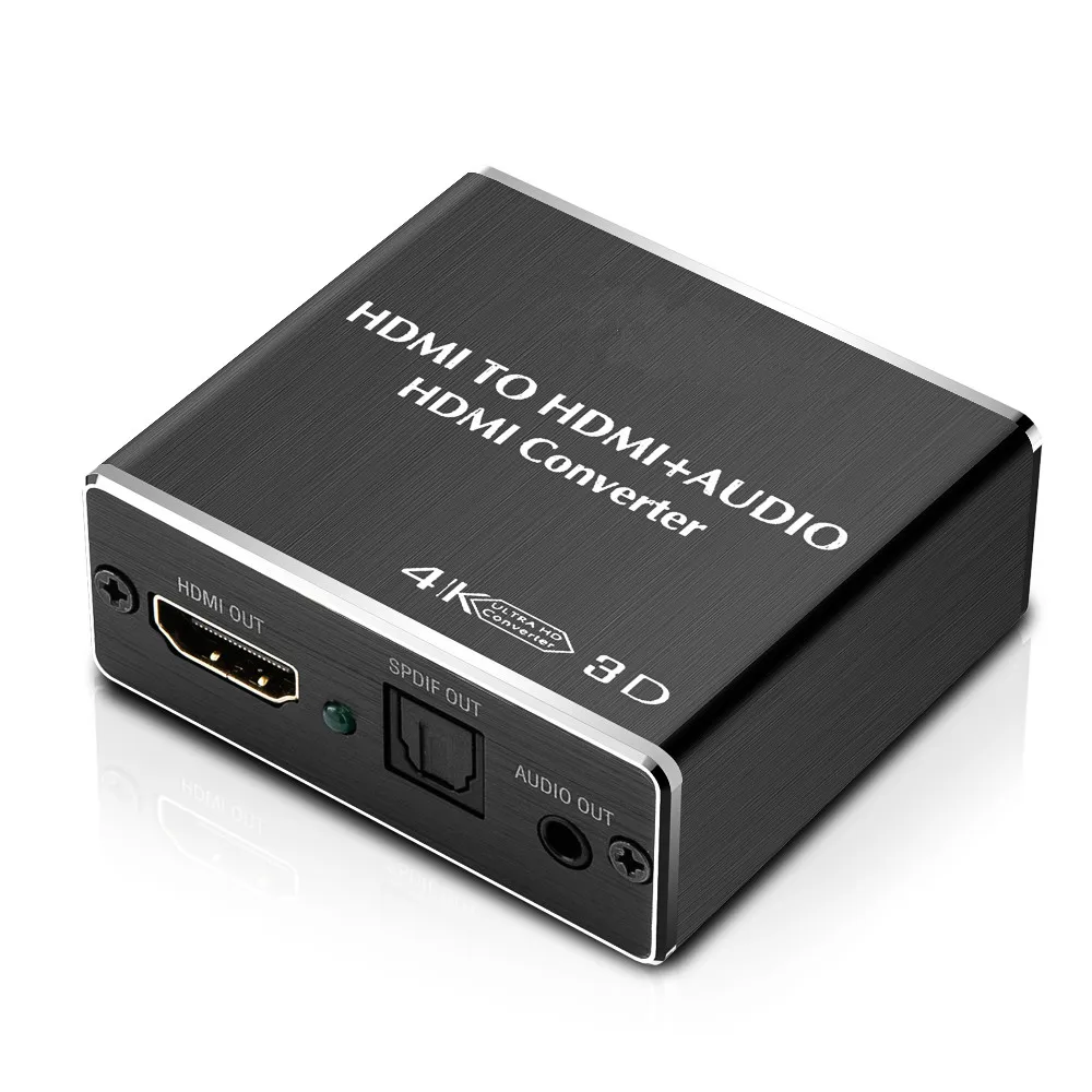 

Hdmi аудио экстрактор HDMI в HDMI и оптический TOSLINK SPDIF + 3,5 мм стерео аудио экстрактор конвертер HDMI аудио сплиттер адаптер