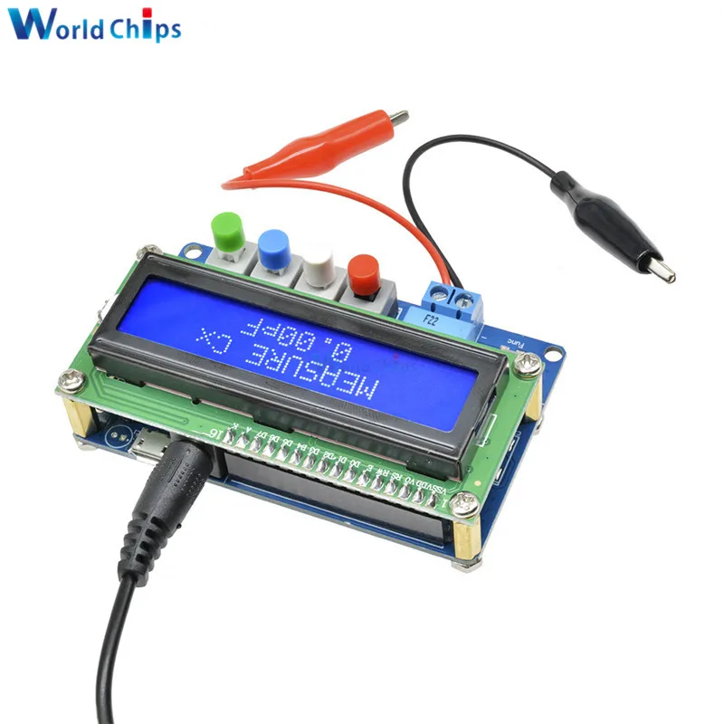 1 компл. USB LC100 A цифровой ЖК индуктивность емкость L/C HC измерительный модуль тестер