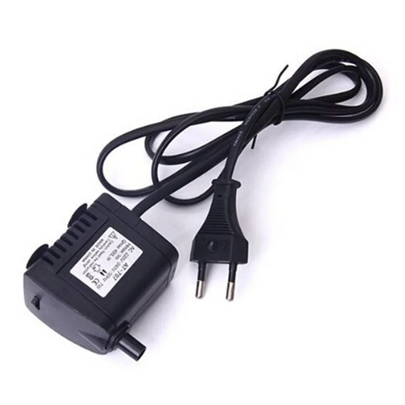 

Pumps Submersible Water Pump Hydroponic for Aquarium Rockery Fountain Fish Pond Tank 220 - 240V 50Hz 400L/H 7W EU PLUG XKW