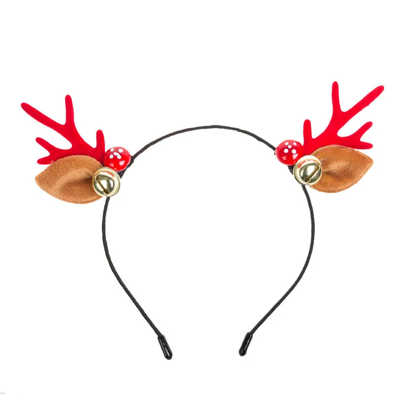 

Hot Christmas Deer Horn Elk Hairpin for Kids Adults Cute Branch Headdress with Party Accessories Gift Accesorios Para El Cabello