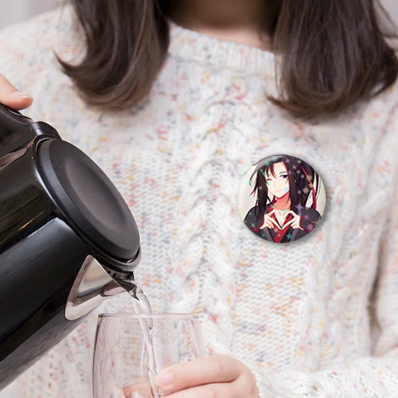 2021 Модный Аниме MO DAO ZU SHI значок косплея булавка Сумка Одежда рюкзаки Кнопка брошь