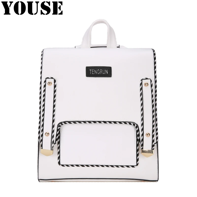 YOUSE бренд 2020 Новый Модный женский рюкзак простой тренд Ретро Универсальный Мини