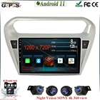 Android 11 для Peugeot 301 Citroen Elysee 2014 - 2016 DSP IPS 9 ''мультимедийный видео аудио Gps android автомобильный экран