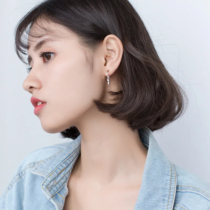 TrustDavis 100% Стерлинговое Серебро 925 пробы искусственная подвеска шип