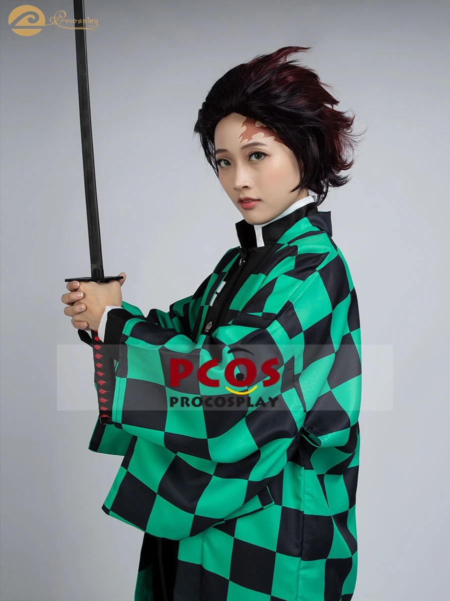 Demon Slayer Kamado Tanjirou Cosplay Costume Halloween Xmas Outfits mp005092 | Тематическая одежда и униформа