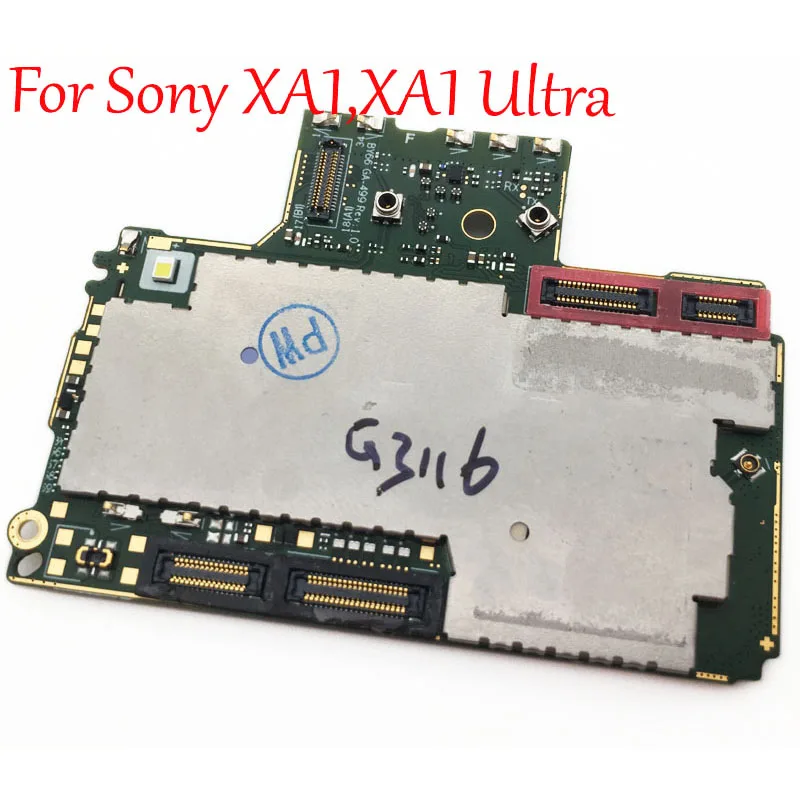 Тестовая Полная работа оригинальная разблокированная материнская плата для sony Xperia XA1 G3116 G3125 G3121 G3112, XA1 Ultra G3226 электронная панель