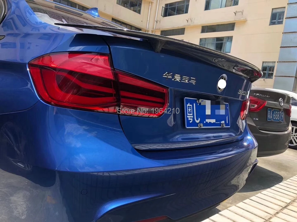 Для BMW F30 330i 335i 2013 2018 RT стиль спойлер для автомобиля Стайлинг карбоновое волокно