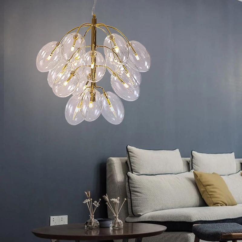 g4 led Cовременные Железные Стеклянные Винограды Светодиодные Лампы.Светодиодные