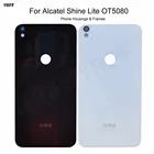 Корпус аккумулятора для телефона s-образная рама для Alcatel Shine Lite OT5080 5080X 5080Q 5080A корпус аккумулятора задняя крышка Пластиковый Чехол