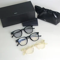 2021 gm fashion gentle lutto optical myopia glasses frame for women men reading prescription glasses acetate frame eyewear