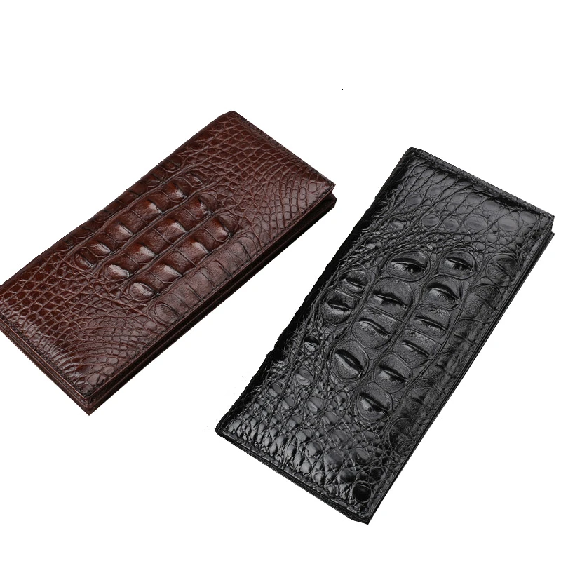 Новая Водонепроницаемая мужская сумка Yilunsi в стиле крокодила Кожаный клатч