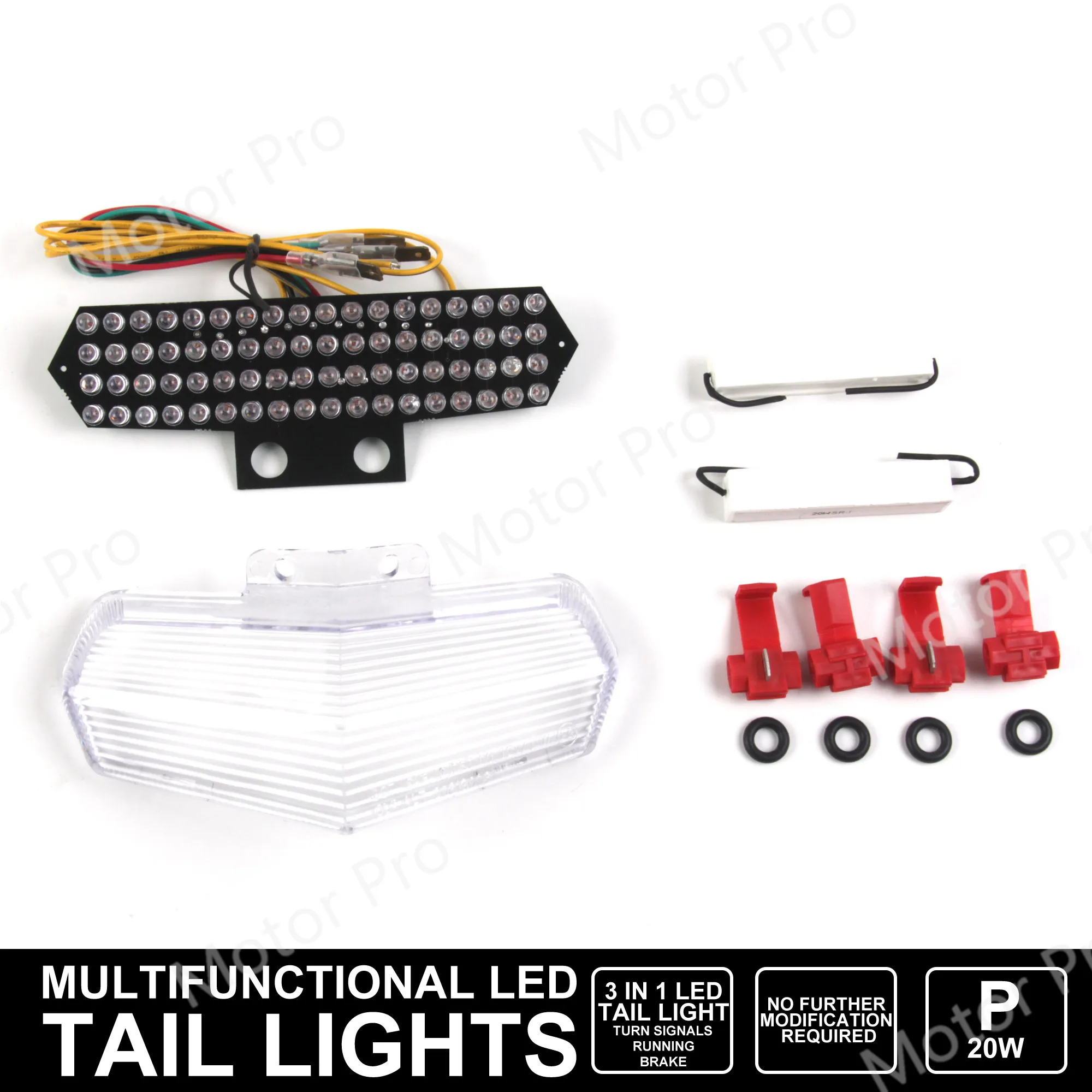 

Хвост светильник для поездок на мотоцикле Ducati 749 999 Multistrada 2002 - 2007 светодиодный указатель поворота Стоп-сигнал хвост светильник мотоцикл задн...