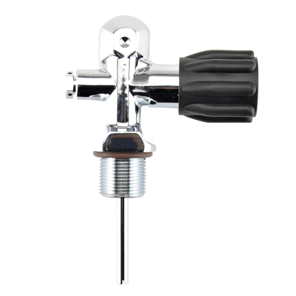 

Scuba Diving Tank Valve 250BAR 3/4-14 NPSM Underwater Scuba Gas Cylinder Valve For Underwater Activities Interface Type DIN+YOKE