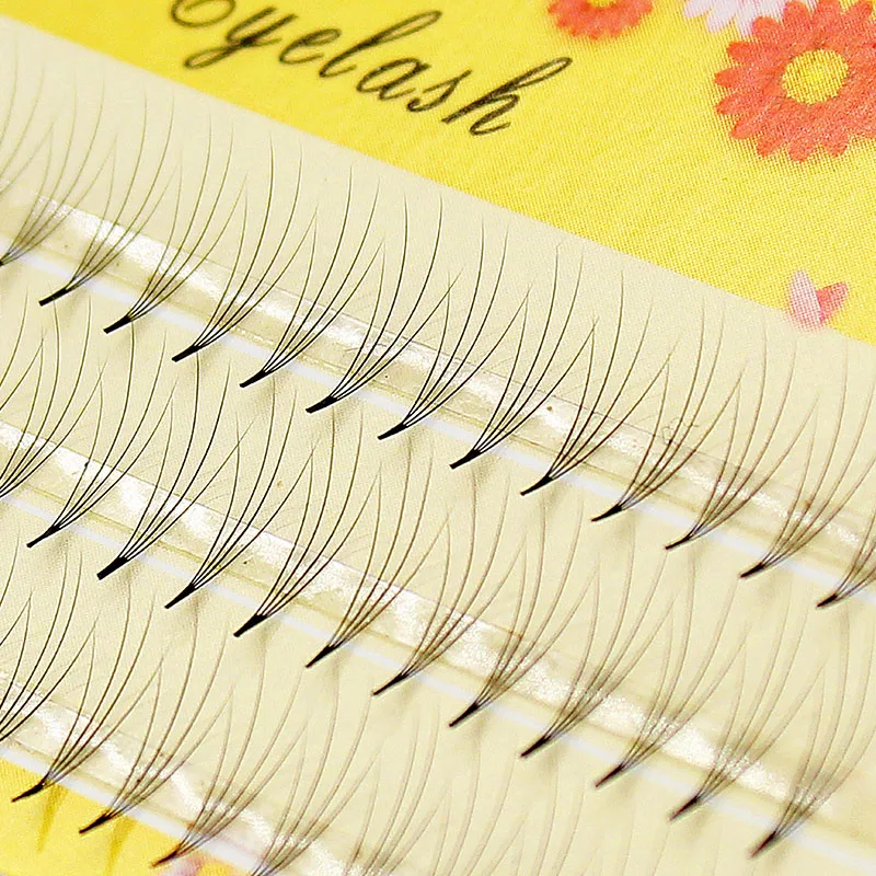 Профессиональные индивидуальные Кластерные ресницы Kimcci для наращивания