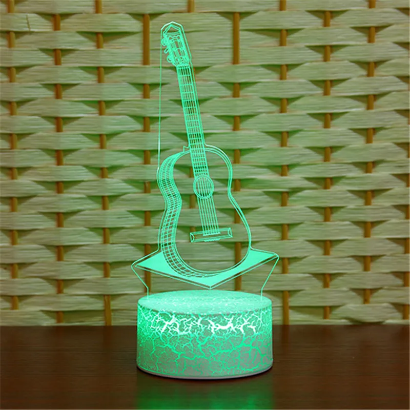 Экскаватор Гигантский Usb Led 3D светильник Лопата трактор цементный смеситель